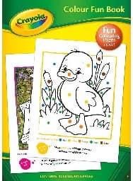 Корица на „Книжка за оцветяване Crayola - Пате"