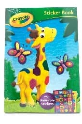 Корица на „Книжка за оцветяване Crayola - Жираф“