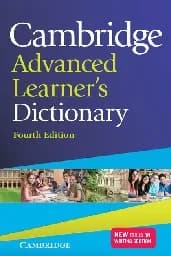Корица на „Cambridge Advanced Learner's Dictionary“