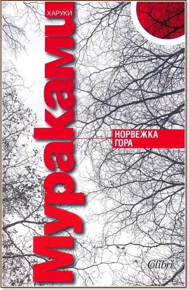 Корица на „Норвежка гора“, Харуки Мураками