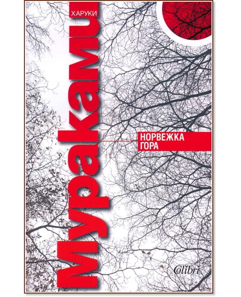 Корица на „Норвежка гора" — Харуки Мураками