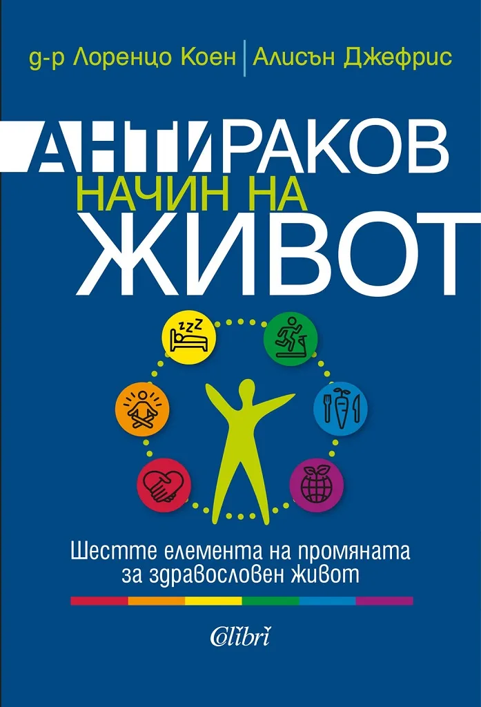 Корица на „Антираков начин на живот“, Д-р Лоренцо Коен