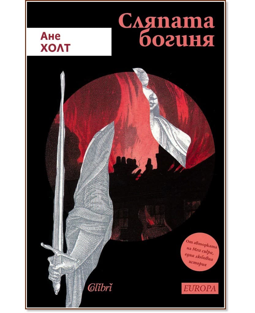 Корица на „Сляпата богиня" — Ане Холт