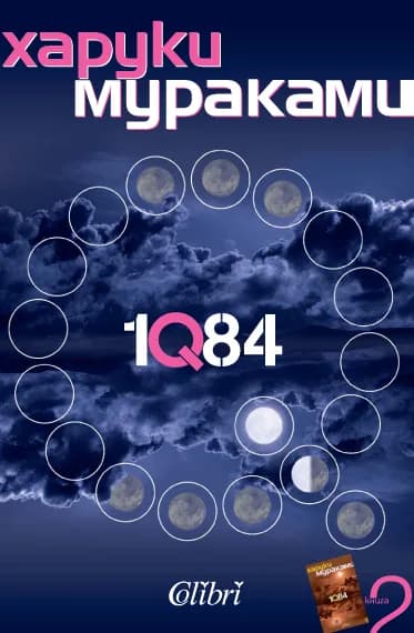 Корица на „1Q84 - книга 2“, Харуки Мураками