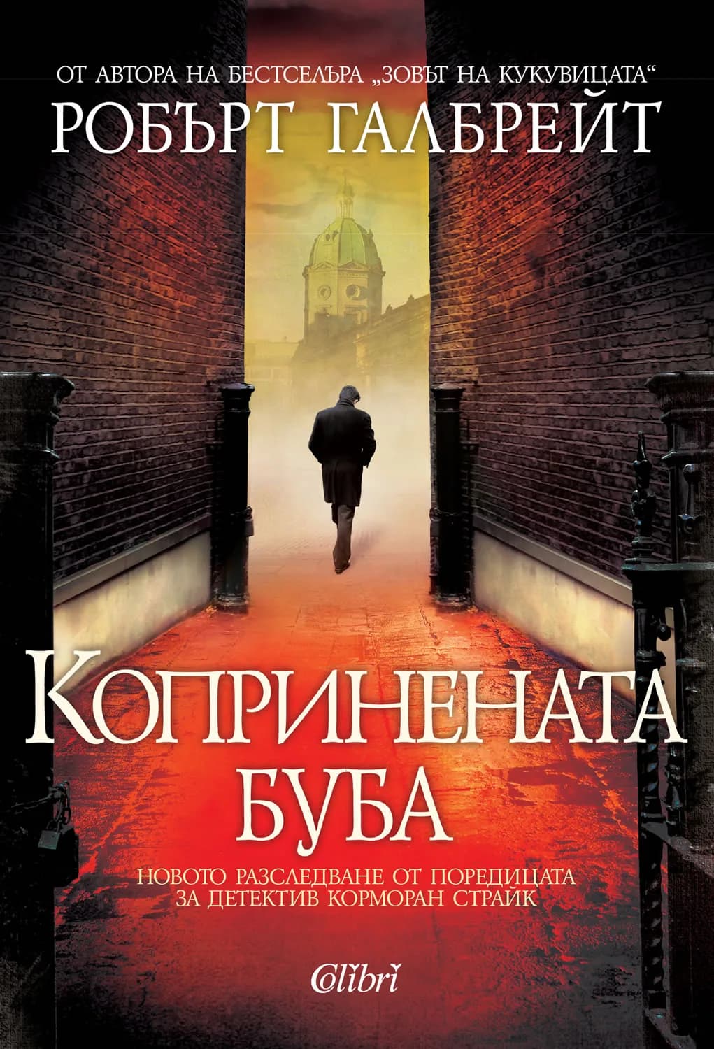 Корица на „Копринената буба - Корморан Страйк - Книга 2" — Робърт Галбрейт
