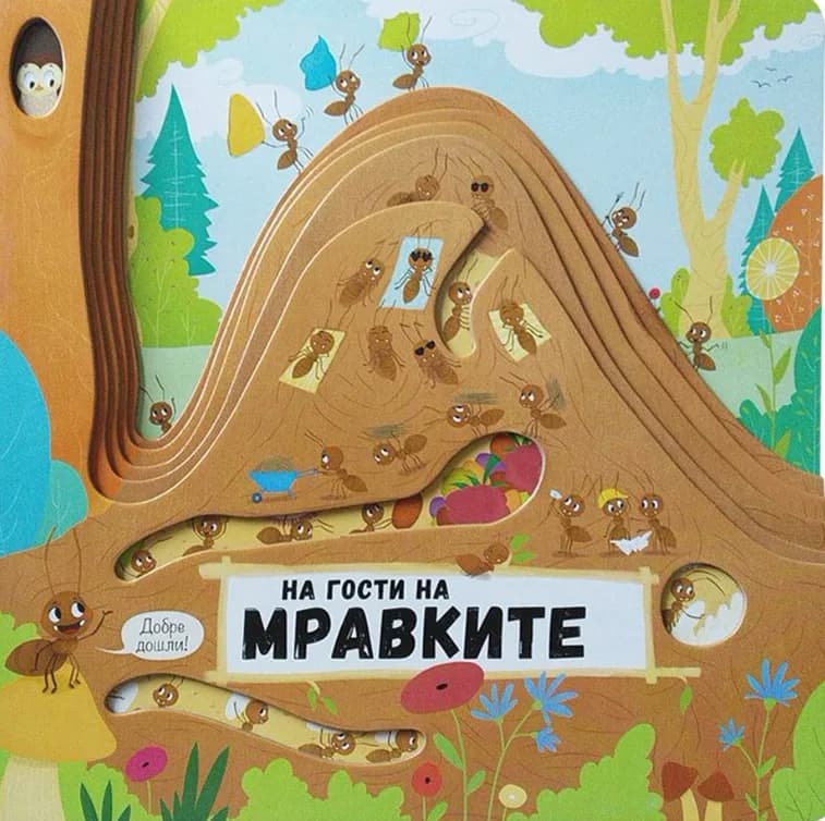 Корица на „На гости на мравките“, Петра Бартикова