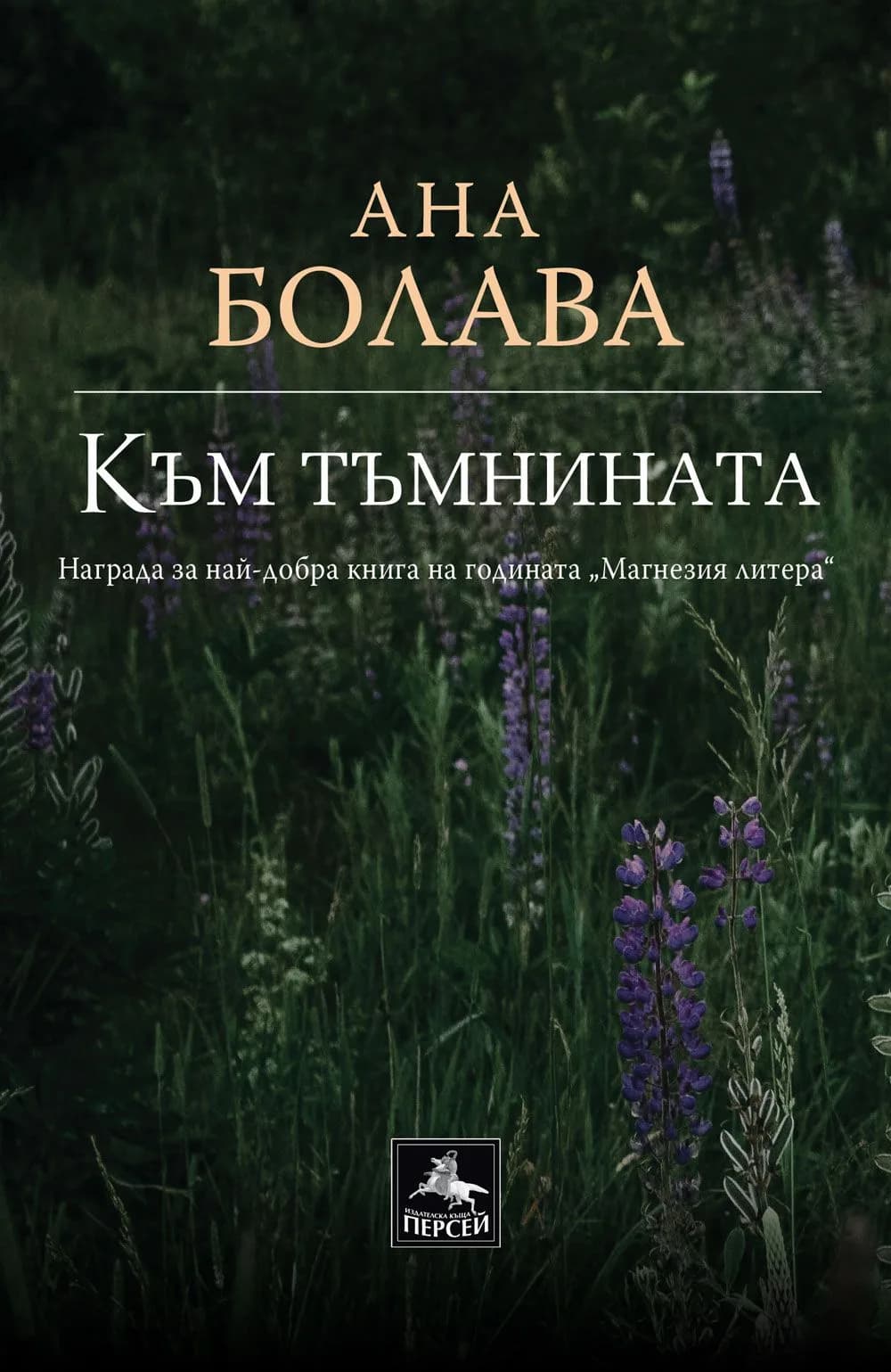 Корица на „Към тъмнината“, Анна Болава