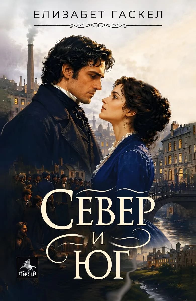 Корица на „Север и юг" — Елизабет Гаскел