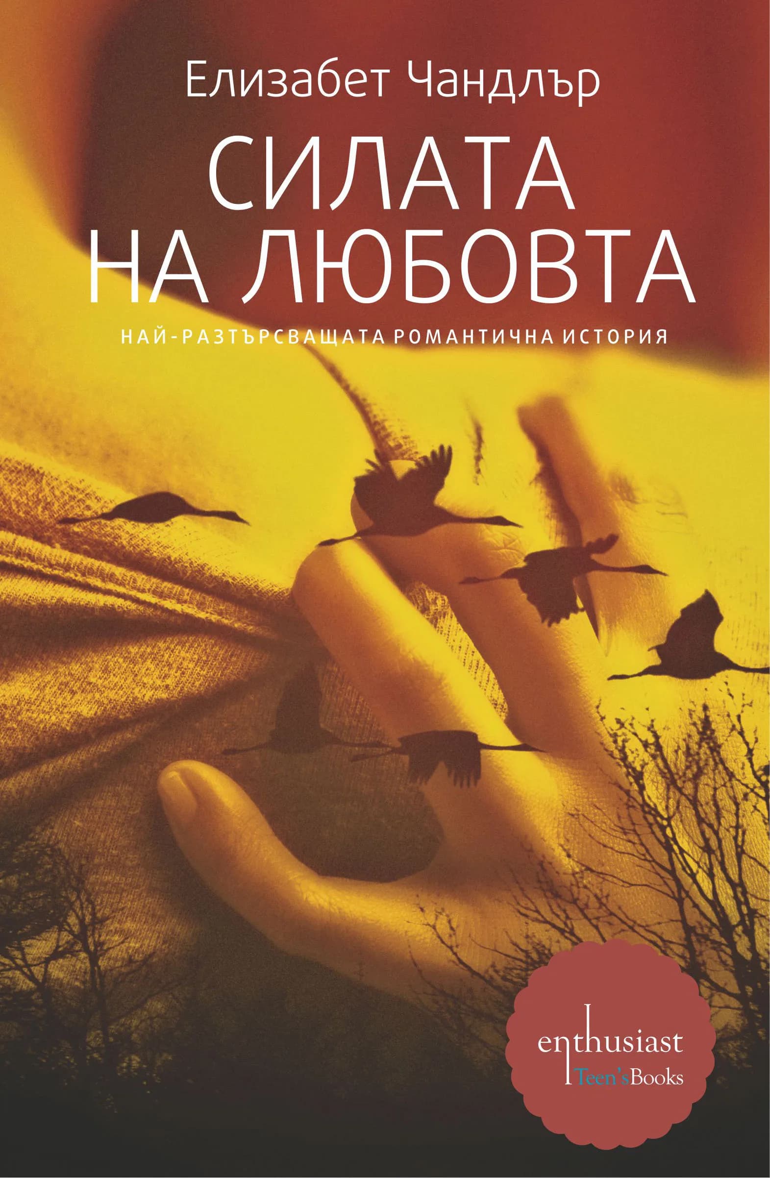 Корица на „Силата на любовта" — Елизабет Чандлър