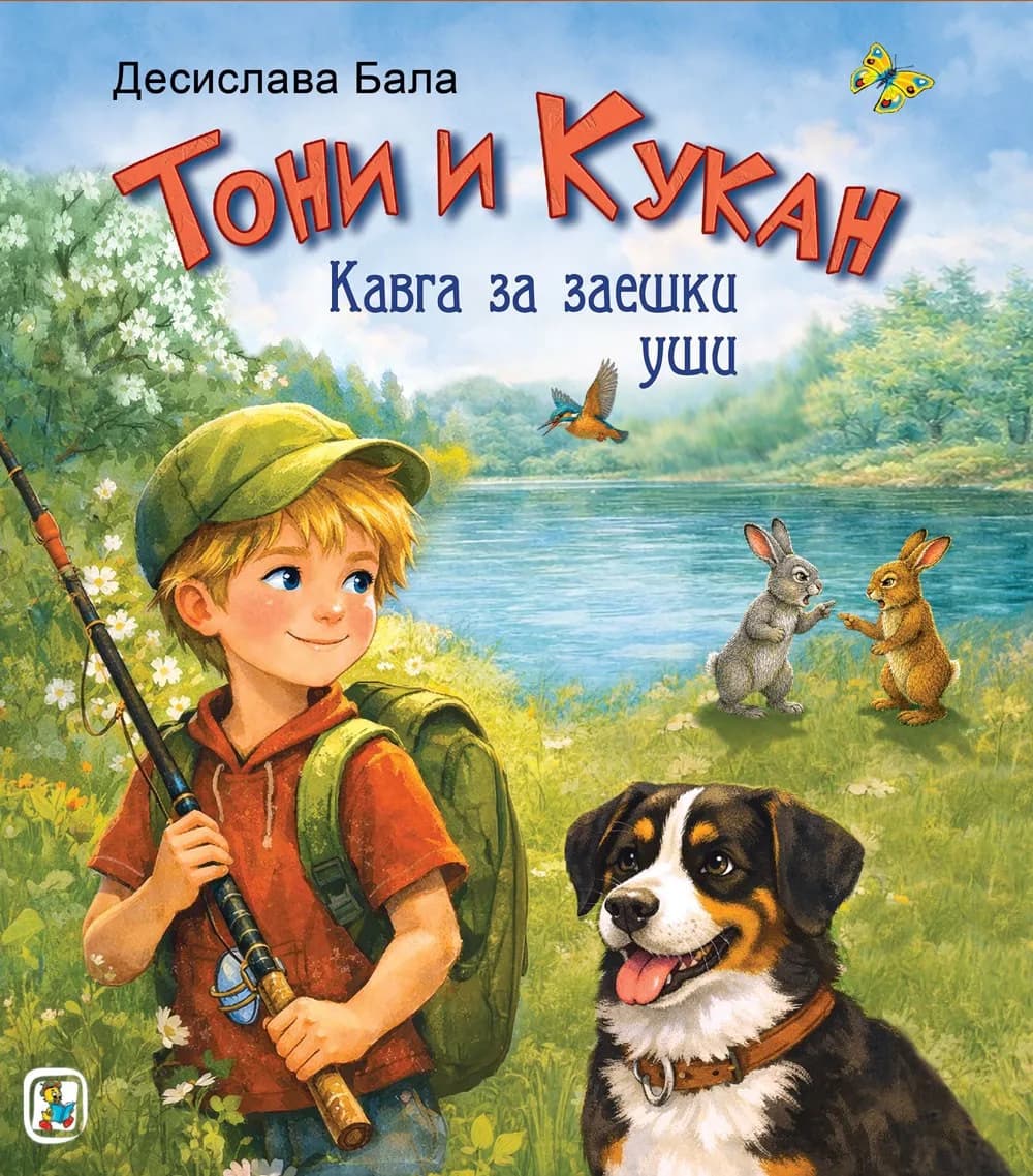 Корица на „Тони и Кукан - Кавга за заешки уши" — Десислава Бала