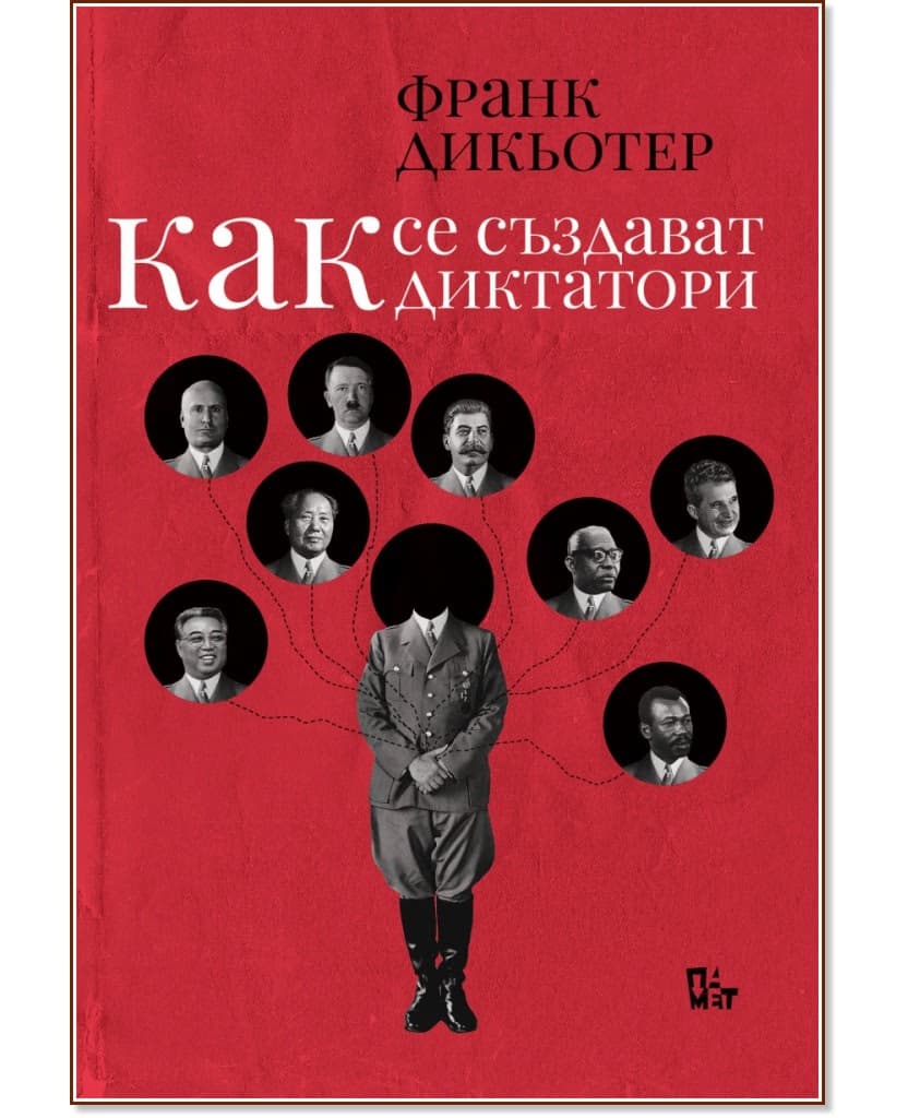 Корица на „Как се създават диктатори“ — Франк Дикьотер