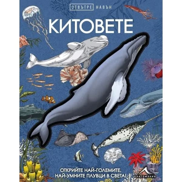 Корица на „Китовете - Отвътре навън“