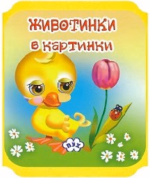 Корица на „Животни в картинки: Пате - мека книжка"