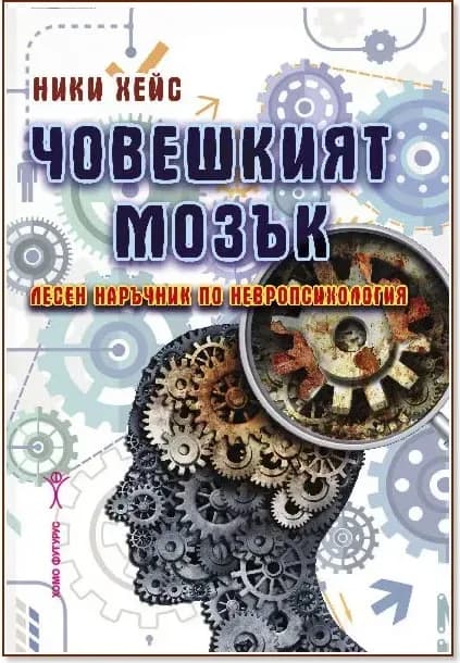 Корица на „Човешкият мозък. Лесен наръчник по невропсихология“, Ники Хейс