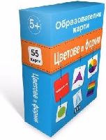 Корица на „Образователни карти: Цветове и форми"