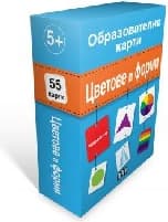 Корица на „Образователни карти: Цветове и форми"