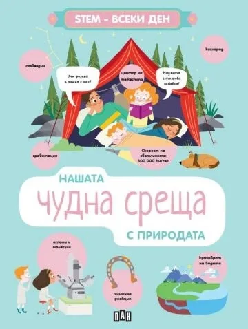 Корица на „Нашата чудна среща с природата"