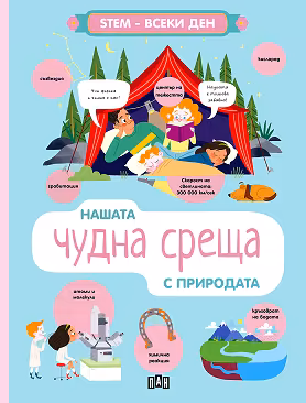 Корица на „Нашата чудна среща с природата"