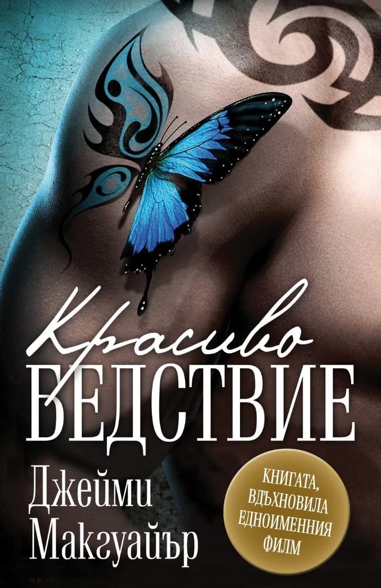 Корица на „Красиво бедствие“, Джейми Макгуайър