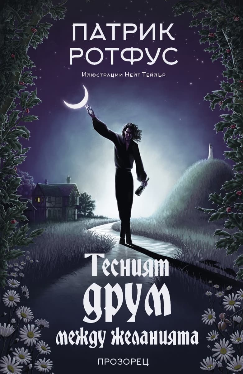 Корица на „Тесният друм между желанията" — Патрик Ротфус