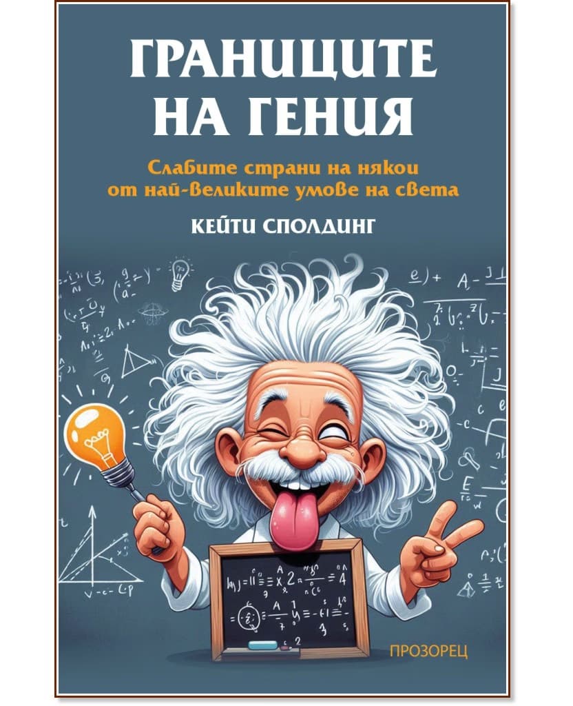 Корица на „Границите на гения" — Кейти Сполдинг