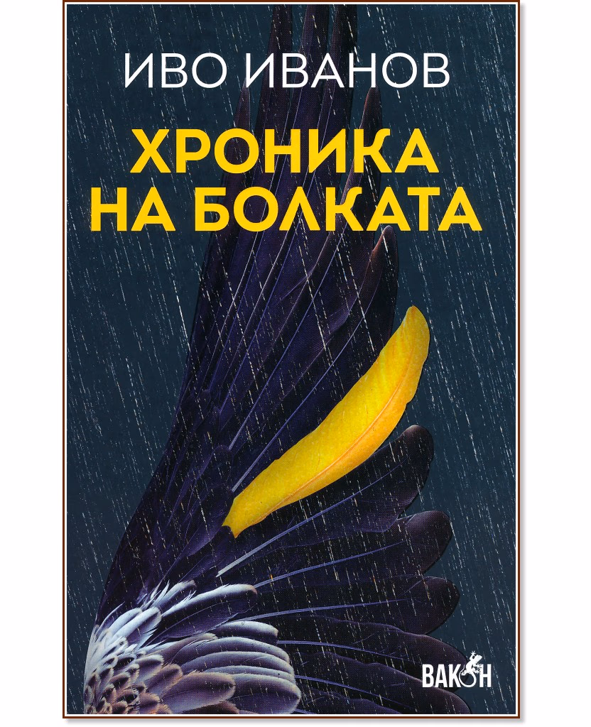 Корица на „Хроника на болката" — Иво Иванов