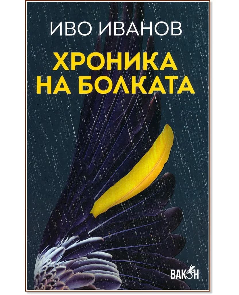 Корица на „Хроника на болката" — Иво Иванов
