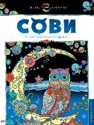 Корица на „Сови в различни превъпл. - Моите цветни картини“
