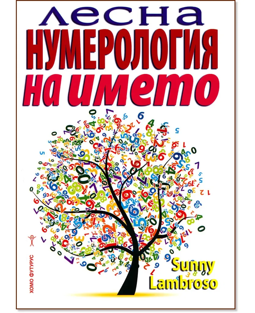 Корица на „Лесна нумерология на името" — Sunny Lambroso