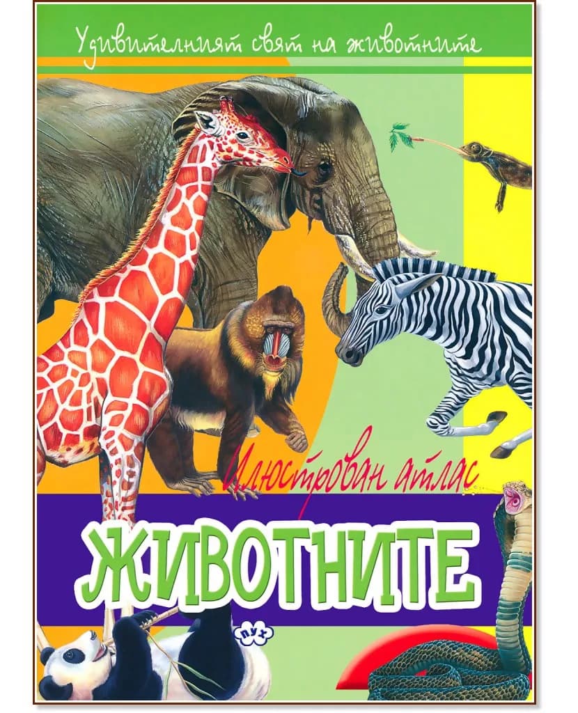 Корица на „Удивителният свят на животните: Животните"