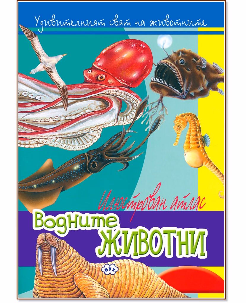 Корица на „Удивителният свят на животните: Водните животни"