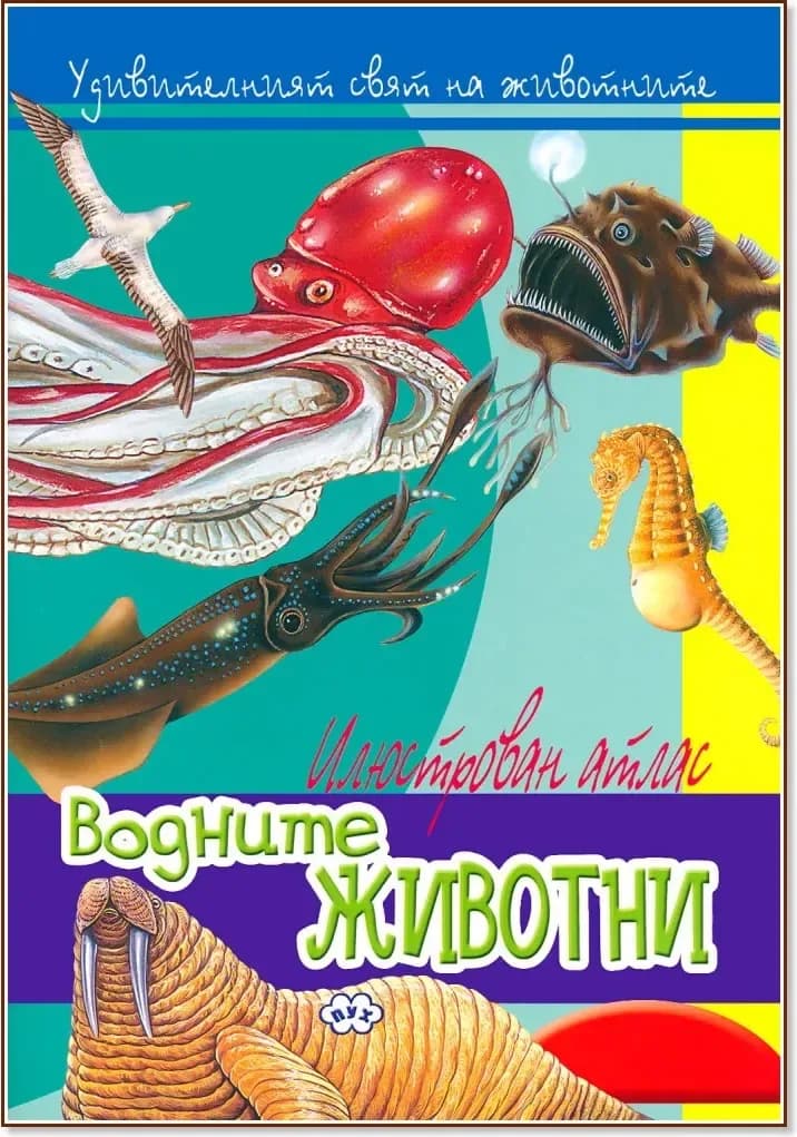 Корица на „Удивителният свят на животните: Водните животни“