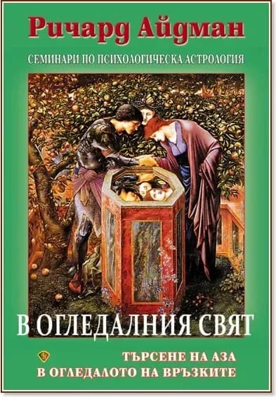 Корица на „В огледалния свят. Търсене на аза в огледалото на връзките“, Ричард Айдман