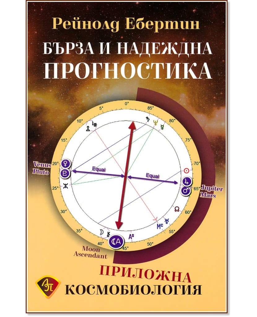 Корица на „Бърза и надеждна прогностика. Приложна космобиология" — Рейнолд Ебертин