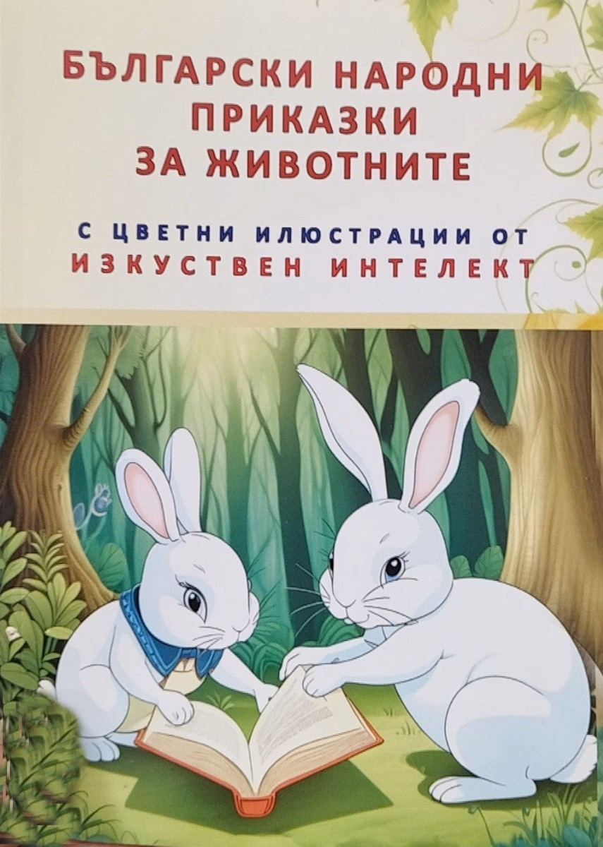 Корица на „Български народни приказки за животните"