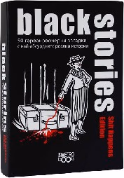 Корица на „Игра с карти: Black Stories Shit Happens Edition"