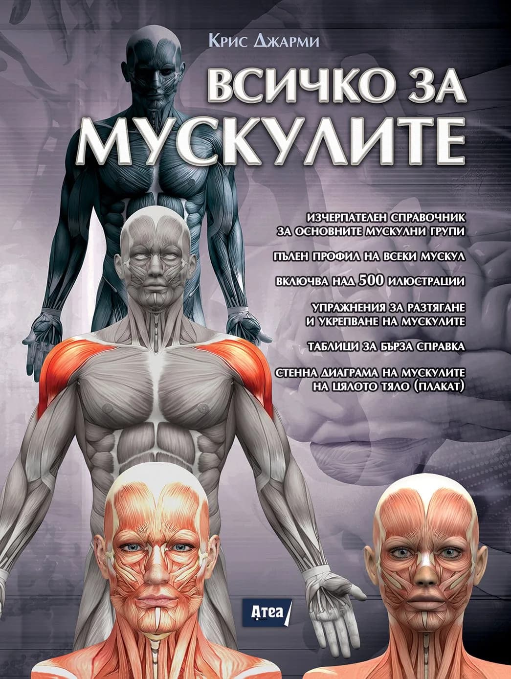 Корица на „Всичко за мускулите“, Крис Джарми