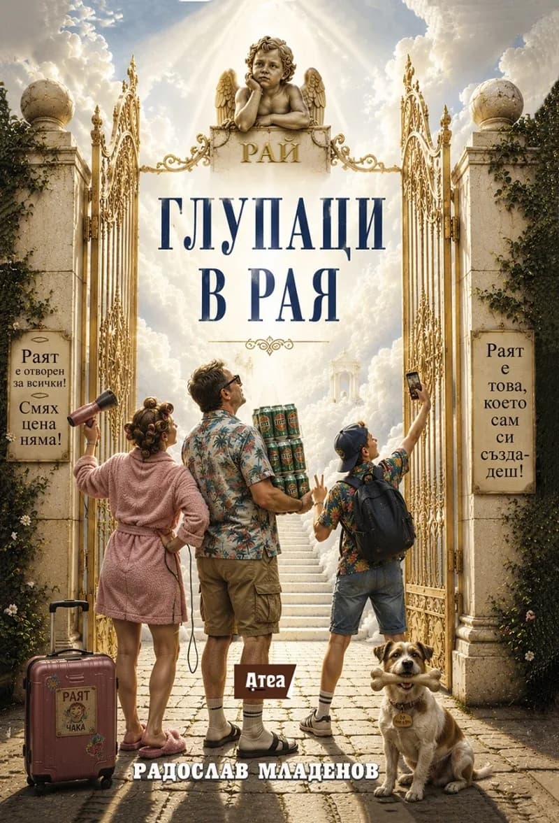 Корица на „Глупаци в рая" — Радослав Младенов