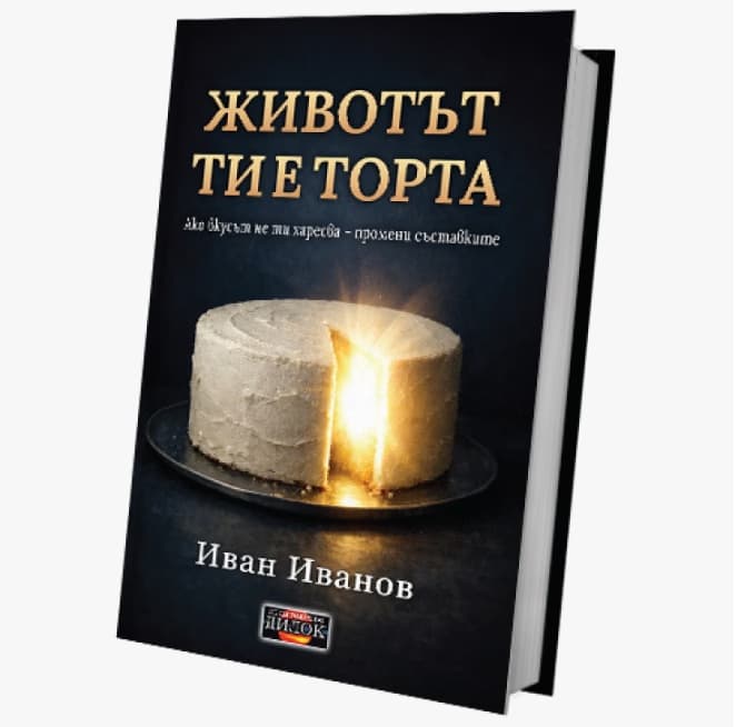 Корица на „Животът ти е торта" — Иван Иванов