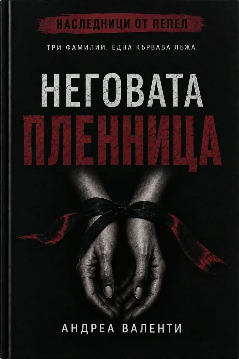 Корица на „Неговата пленница" — Александра Валенти