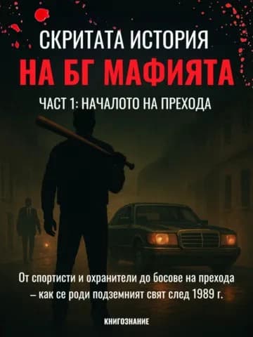 Корица на „Скритата история на БГ мафията - книга 1: Началото на прехода"