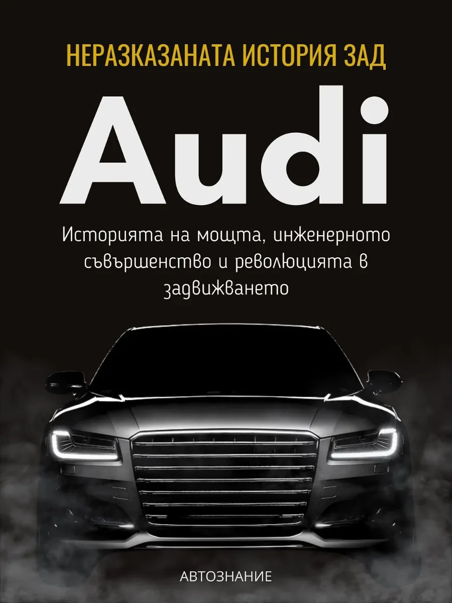 Корица на „Неразказаната история зад Audi“, Калоян Тодоров