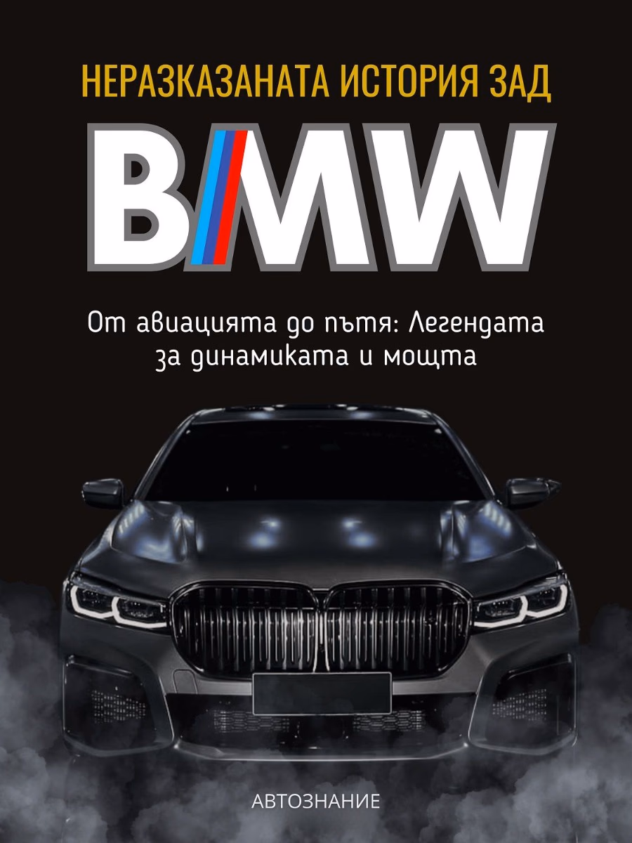 Корица на „Неразказаната история зад BMW" — Калоян Тодоров