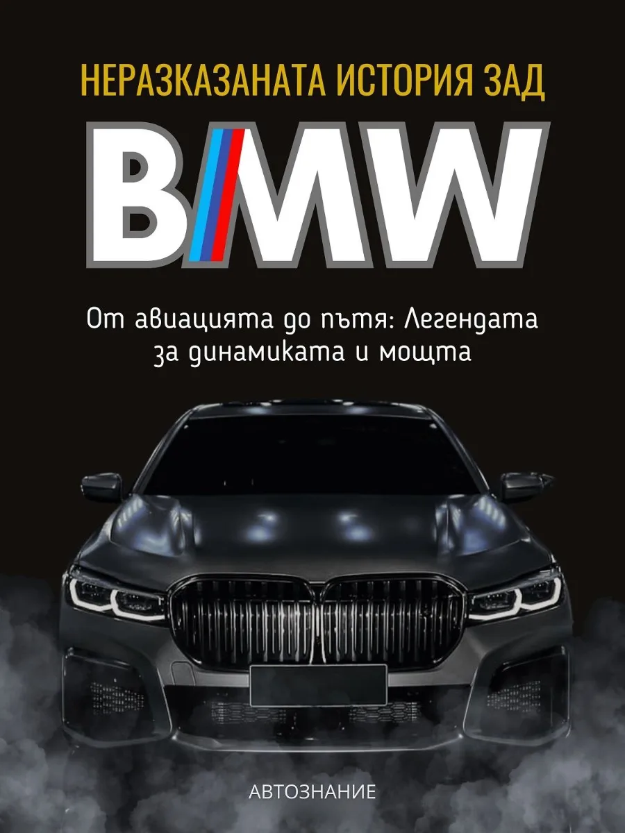 Корица на „Неразказаната история зад BMW“, Калоян Тодоров