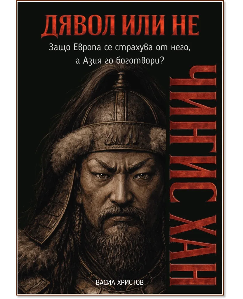 Корица на „Дявол или не: Чингис Хан" — Васил Христов