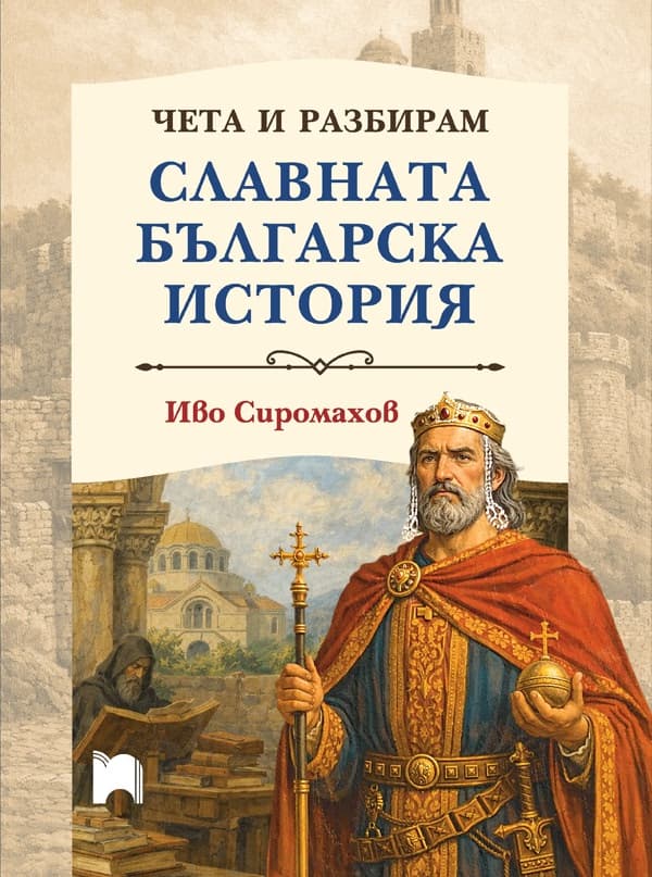 Корица на „Чета и разбирам славната българска история" — Иво Сиромахов