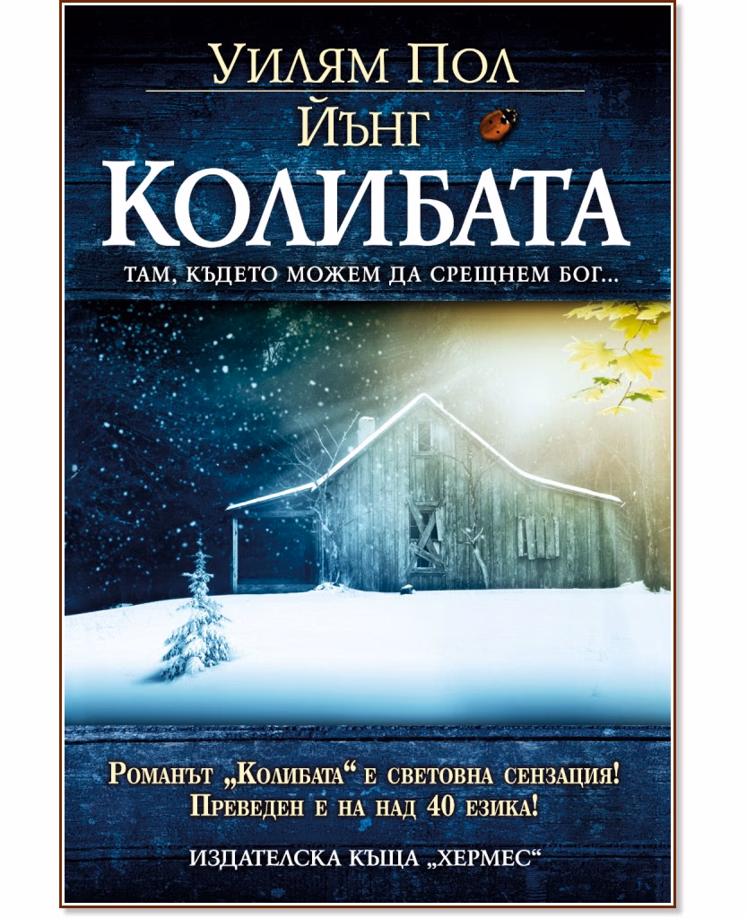 Корица на „Колибата" — Уилям Пол Йънг