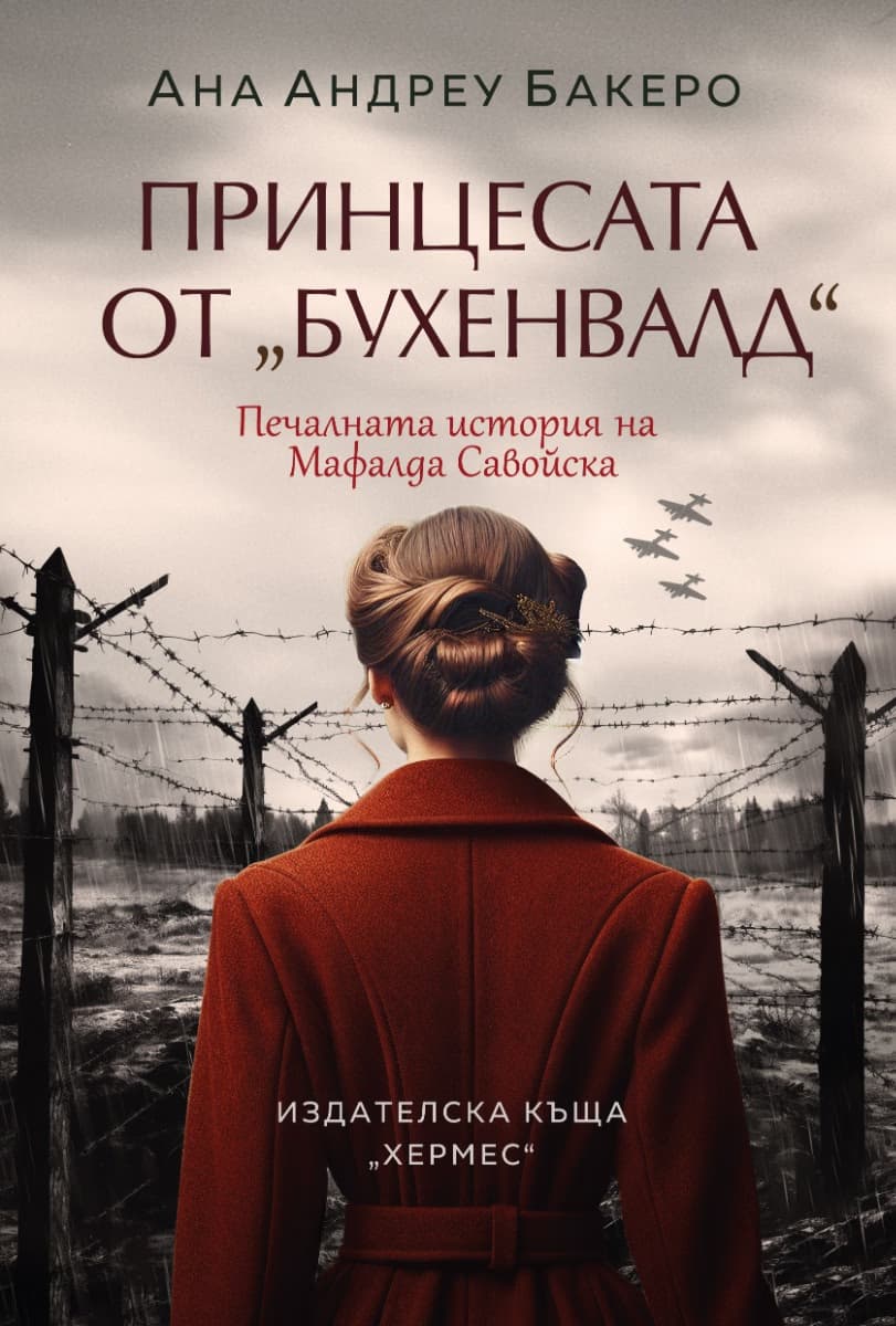 Корица на „Принцесата от "Бухенвалд"" — Ана Андреу Бакеро