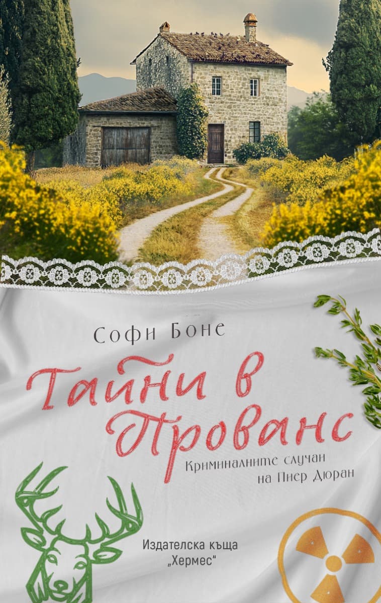 Корица на „Тайни в Прованс" — Софи Боне