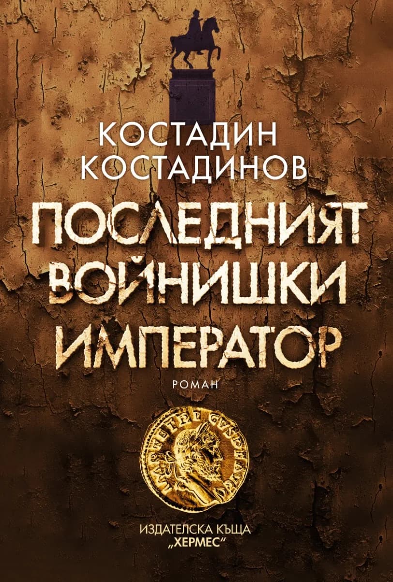 Корица на „Последният войнишки император" — Костадин Костадинов